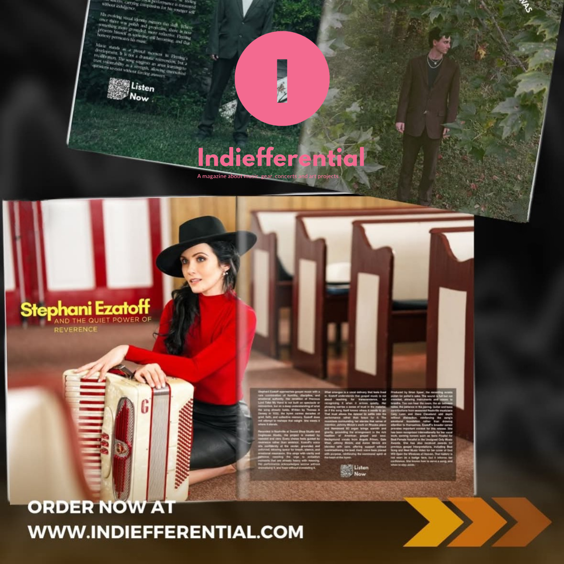 Stephani Ezatoff Featured In Indiefferential Magazine